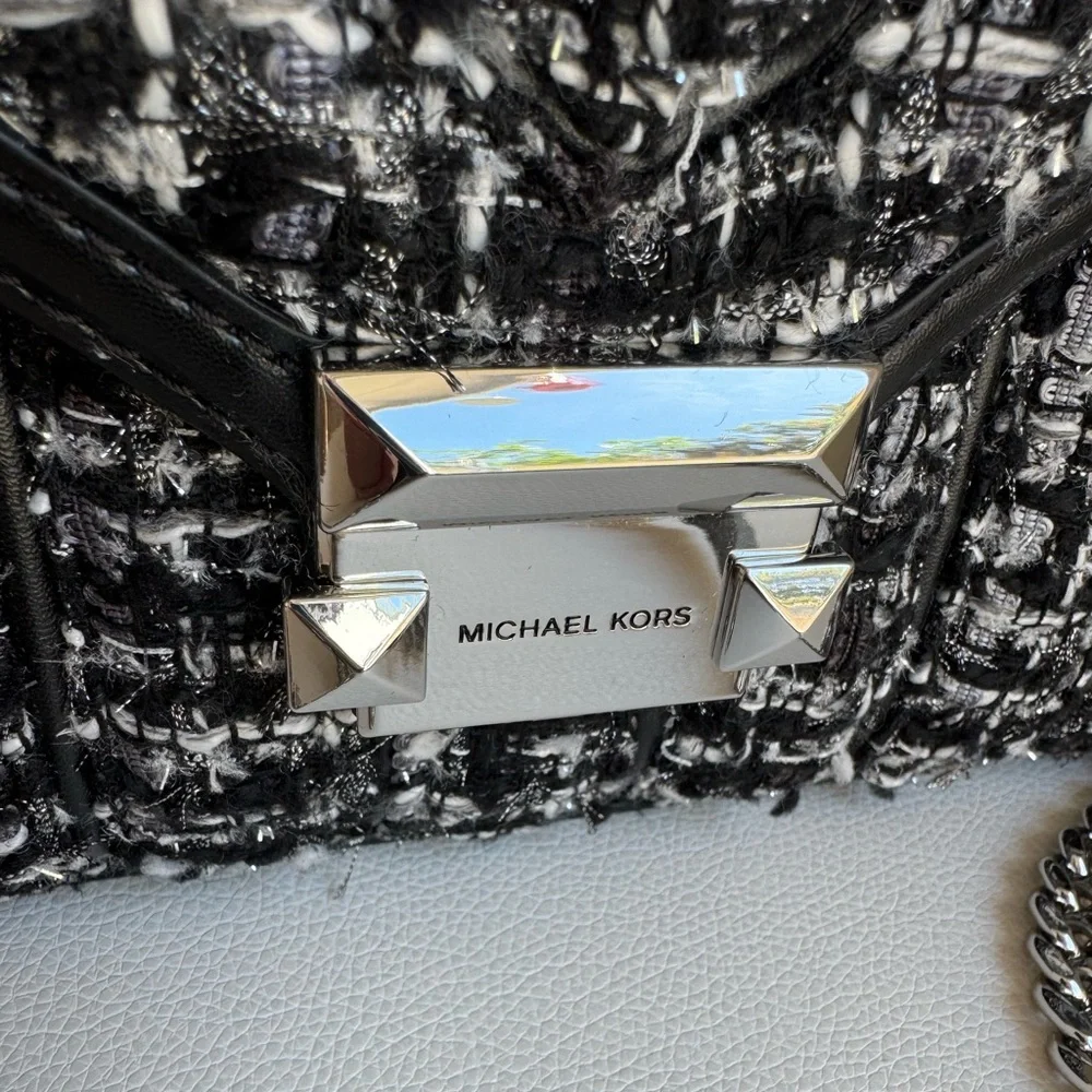 Michael Kors Tweed Handbag NWT